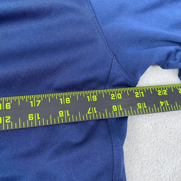 Nike Golf Men's Dri-Fit Polo Shirt Large Blue Short Sleeve Performance Activewea - Picture 6 of 14